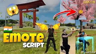 How To Make Emote Script In Freefire Max Craftland