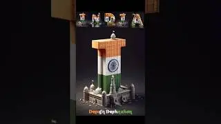 INDIA #shorts #desh #india #bharat #art #tiranga #independenceday #design #travel