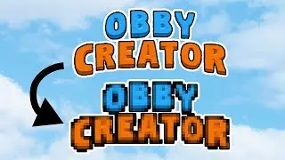 If Obby Creator looked like Minecraft...