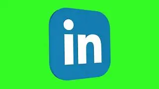 no copyright 10 different Social Logos with green screen (black mart)