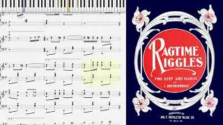 Ragtime Riggles by Isidor Heidenreich (1902, Ragtime piano)