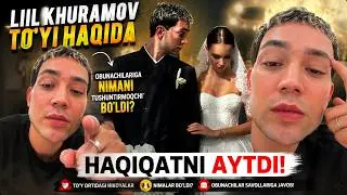 😱 Liil Khuramov Obunachilariga nimani tushuntirmoqchi bo'ldi 😳