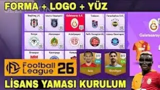 FL 26 TRENDYOL SÜPER LİG FULL LİSANS YAMASI ÇIKTI | Football League 2026 lisans Yam...