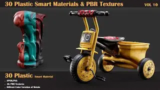 How to use Plastic Smart-Material in substance painter