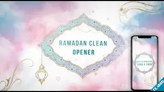 Ramadan Clean Opener 36474955 | After Effects Project Files | Videohive