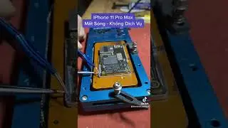 Sửa lỗi iphone 11 Pro Max mất sóng báo không dịch vụ thành công -  HT Mobile Care
