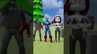 GTA V Help RED Spidey Sculpt Challenge! VS SheHulk VS Captain America #gta