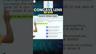 Railway Science - Concave Lens का Question 