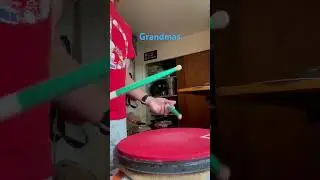 Grandmas Hybrid Rudiment Lesson #rudiments #drums #drummer
