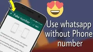 How to create whatsapp without number 
