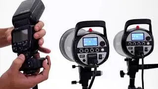 Flash Godox SK300 II, SK400 II, QT600 II e flash dedicado 600EX RT