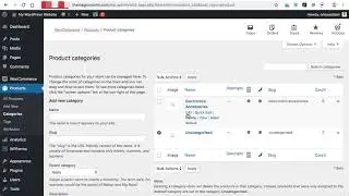 Part 6 :  How To Creating Product Categories in Website - Web Company