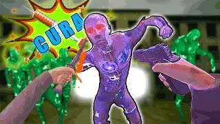 Mission: Retrieve the CURE in a hospital FILLED with ZOMBIES!
