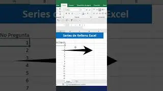 Autocompletar Series en Excel Tutorial Excel