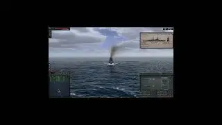 リアルな潜水艦ゲーム　コールドウォーターズ 　その５　ミッション３　無誘導魚雷で軽巡洋艦を撃沈‼　敵船団を壊滅させろ　Cold waters (Submarine Game) #shot