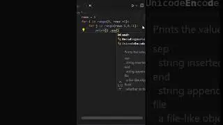 Python Amazing Number Pattern  ||  