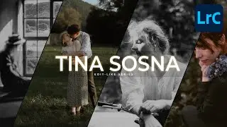 How To Edit VINTAGE Photos Like TINA SOSNA | Lightroom Classic Tutorial Free Presets