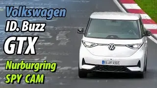 SPY VIDEO: Volkswagen ID. Buzz GTX  (ENGINE/TRACK SOUNDS, NO TALKING)