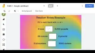Math Conversions  5.MD.1