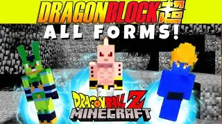 Dragon Block C Minecraft Majin, Cell, Destroyer, Mythic and Androids forms - Jwan's DBC Essentials