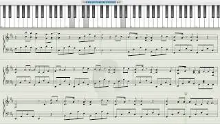 How to play  Fields of Gold - Sting  on the Piano