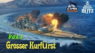 WOWS BLITZ ФЛОТ СТРАХ: GroBer Kurfurst X