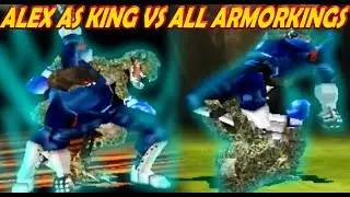 [TAS] Alex As King Vs All Armorkings - Tekken 2 (Requested)