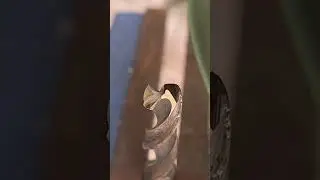 How to Quickly Sharpen a Drill Bit by a Veteran #short