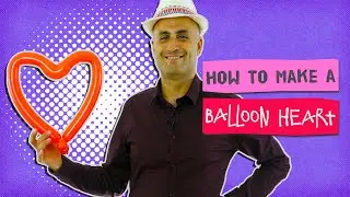 How to make a balloon heart