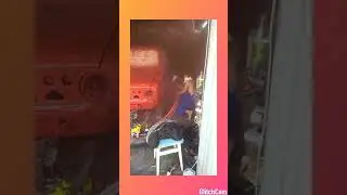 Покраска Копушки }:‑):-D взятую из пункта приема металолома