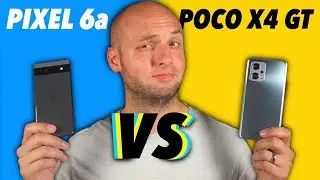 Google Pixel 6A Review VS POCO X4 GT!