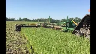 Model 3009 Kelly Tillage System laying down a cover crop