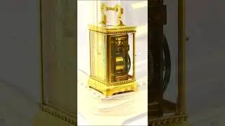 Antique French Striking Carriage Clock Circa 1900
