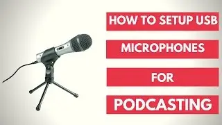 How to set up USB Microphones for Podcasting (MAC)