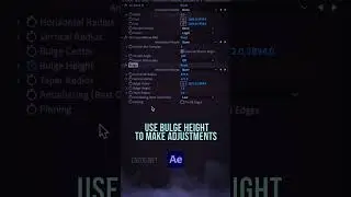 Bulge After Effects Tutorial | Bulge Effect