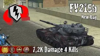 FV215b  |  7,2K Damage 4 Kills  |  WoT Blitz Replays