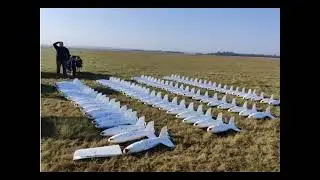 Украинская компания «Вінницькі бджоли» представила беспилотник-перехватчик VB140 Flamingo  .