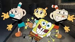 The Cuphead Show! Title Cards but With SpongeBob Music! (Version 2/Volume 3!)