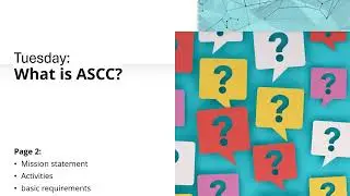 ASCC Student Government Welcome and Overview