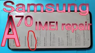 Samsung A70 & a71 baseband version unknown 100% solution | Samsung a70 a71 IMEI problem solution