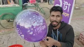 কিভাবে বাচ্চাদের লাইটিং বেলুন বানানো হয়