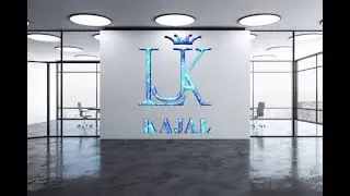 kajal name logo | kajal logo | name logo | logo design education @kom_logo