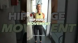 How to Hip-hinge 🙌🏼 SAVE this for when you need it ✅ 