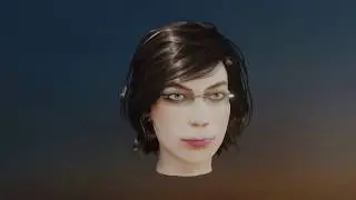 Realtime hair test in Blender  2.8 EEVEE - Hair Tool addon