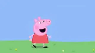 Peppa shouldnt have thought about this in the kitchen..