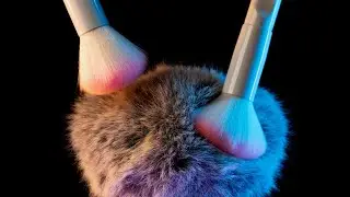 ASMR - Mic Brushing With Fluffy Mic Cover For Relaxation & Sleep (No Talking)