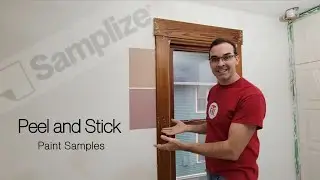 Peel and Stick Paint Samples - No Mess, Less Work, Less Cost!