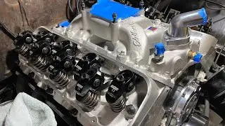 Edelbrock Top End Kit Install Time-lapse, Startup, & REV!!
