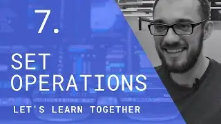 We Learn SQL #7 | SET OPERATIONS