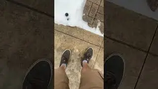 Freezing rain ice storm in central Illinois